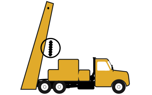 Fuelle Fu Dust-B Cilindro Deslizamiento Torre Sonda Perforacion Boart Longyear LF90 (NF 1265-12)